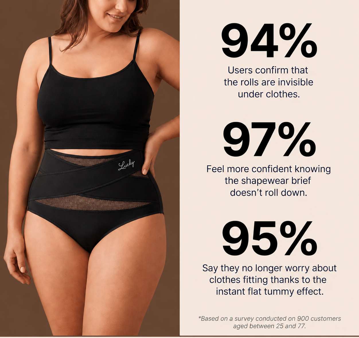 Curvea | High-Waisted Shaping Slip