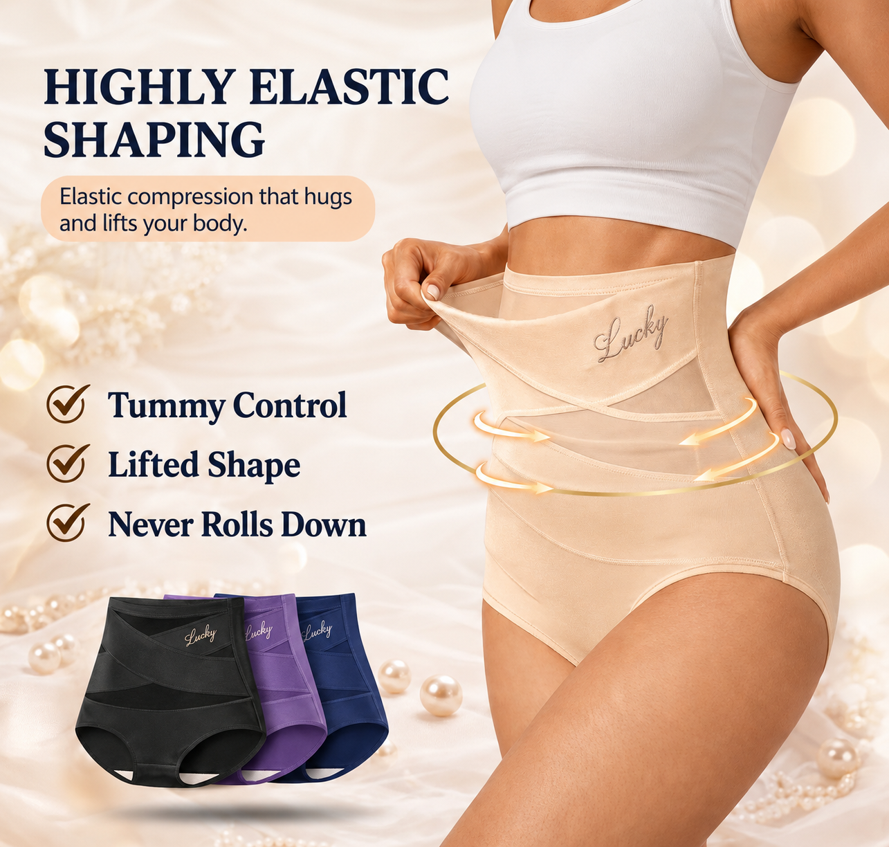 Curvea | High-Waisted Shaping Slip